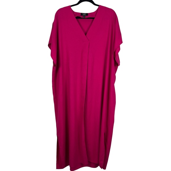 Banana Republic Fusia Linen Blend Maxi Dress Size XL - Picture 1 of 9